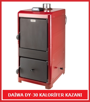 Kuzineli Daiwa DK 25 Kat Kalorifer sobası montajı , DAİWA DY-30 KAT KALORİFER KAZANI